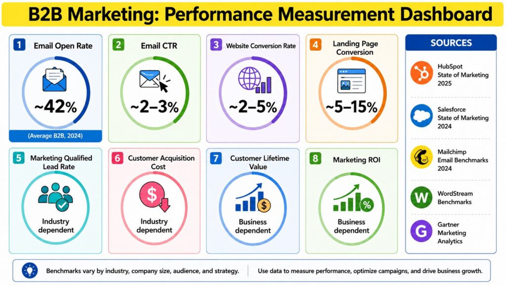 B2B Marketing -- Performance Measurement Dashboard