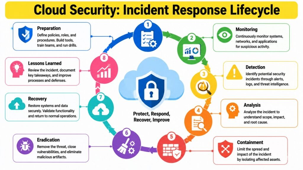 Cloud Security -- Incident Response Lifecycle