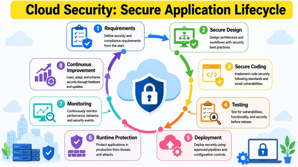 Cloud Security -- Secure Application Lifecycle
