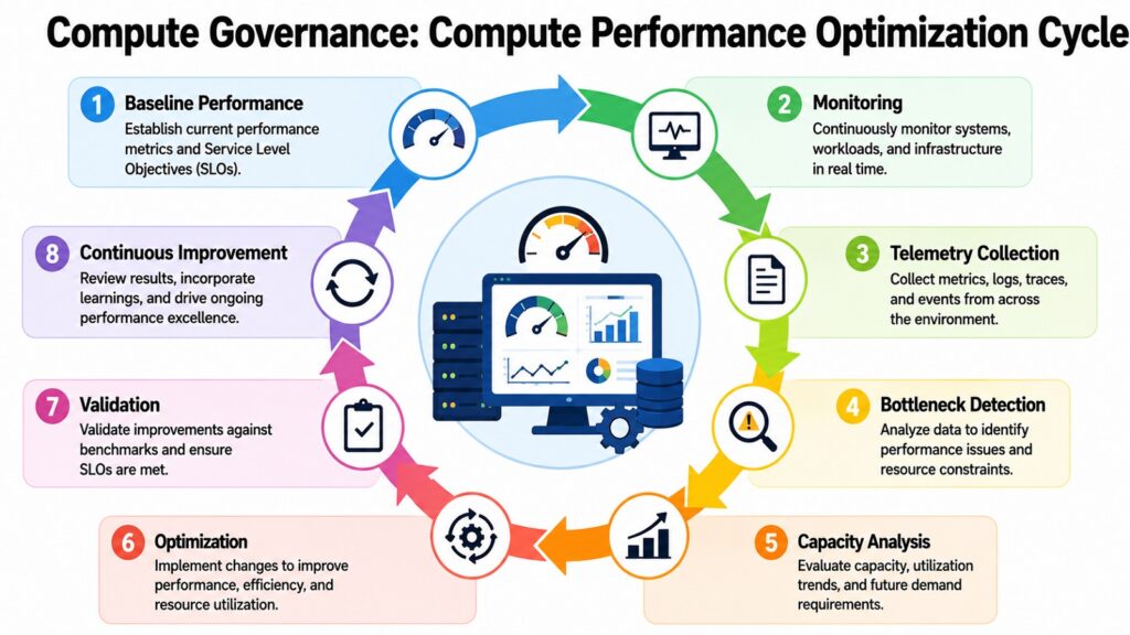 Compute Governance -- Compute Performance Optimization Cycle
