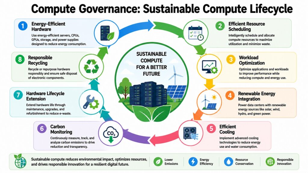 Compute Governance -- Sustainable Compute Lifecycle