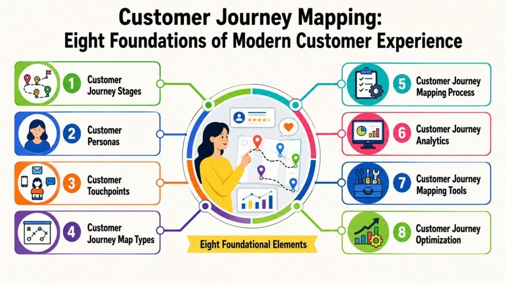 Customer Journey Mapping -- Eight Foundations of Modern Customer