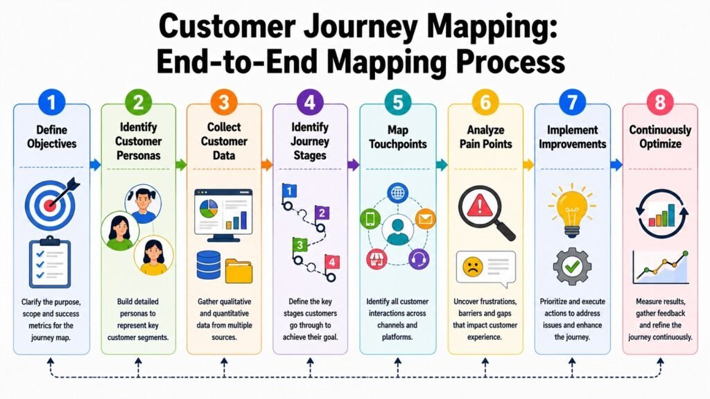 Customer Journey Mapping -- End-to-End Mapping Process