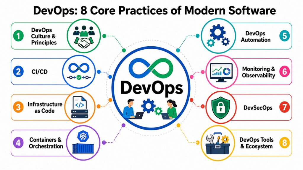 DevOps -- 8 Core Practices of Modern Software