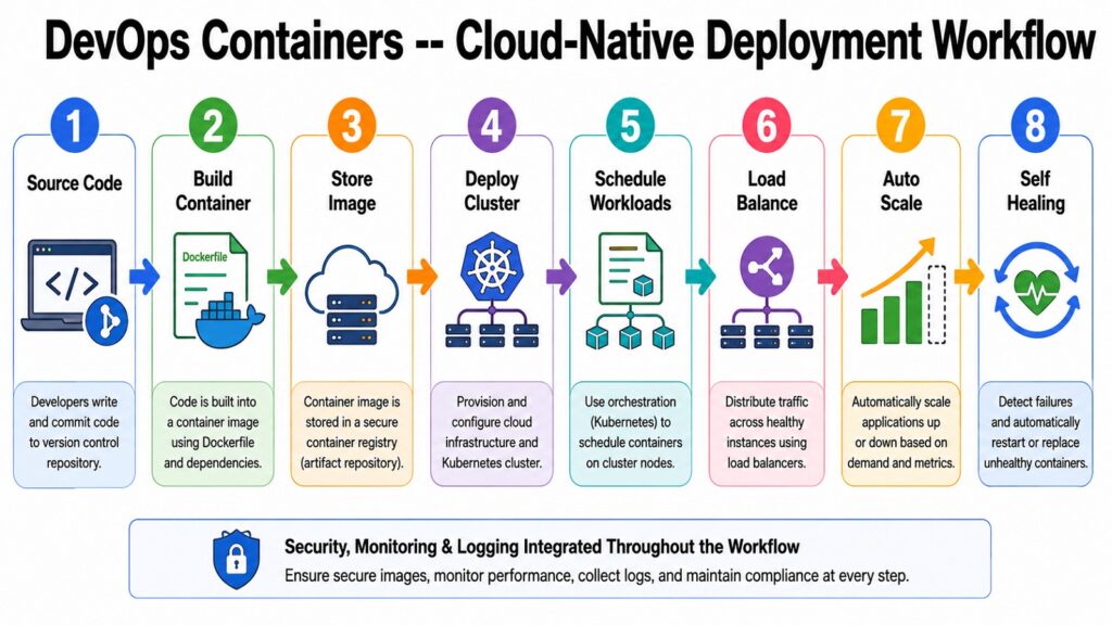 DevOps Containers -- Cloud-Native Deployment Workflow
