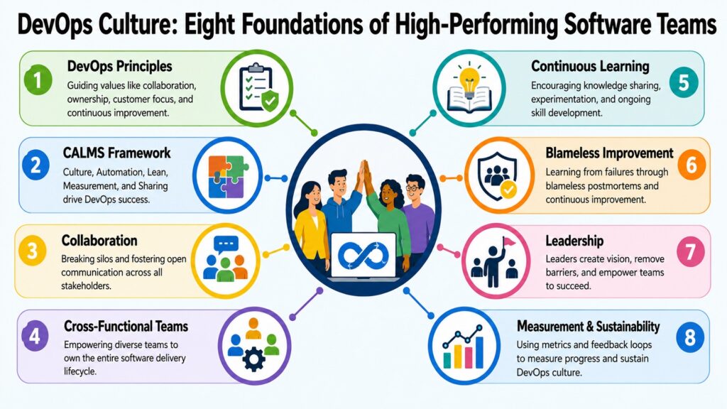 DevOps Culture -- Eight Foundations of High-Performing Software Teams