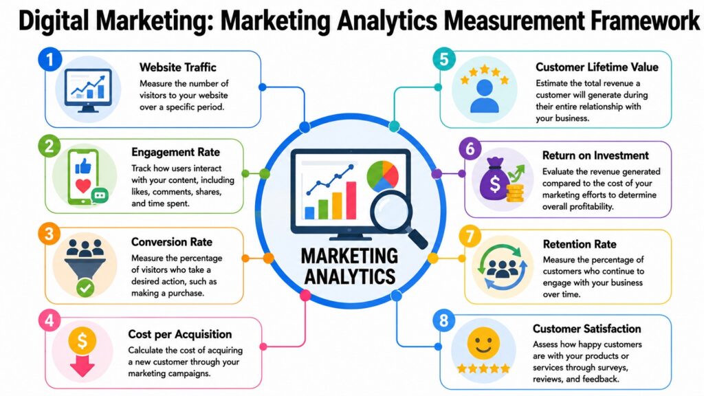 Digital Marketing -- Marketing Analytics Measurement Framework