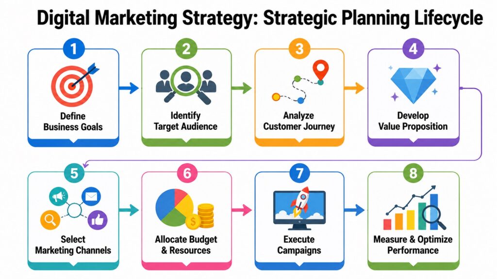 Digital Marketing Strateg -- Strategic Planning Lifecycle