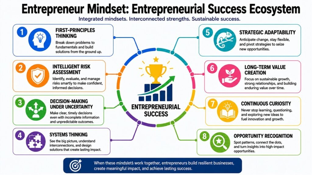 Entrepreneur Mindset -- Entrepreneurial Success Ecosystem
