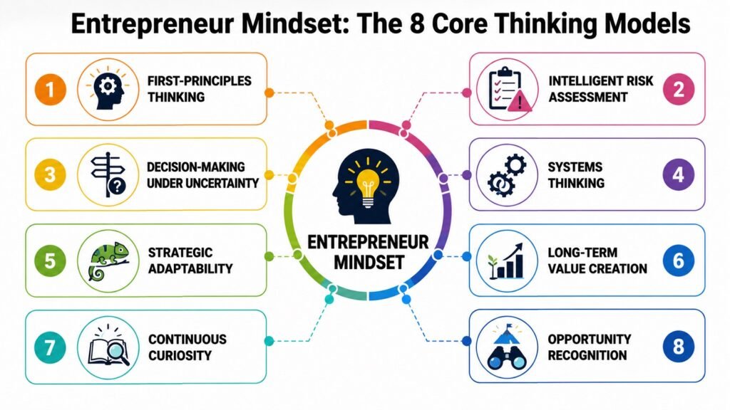 Entrepreneur Mindset -- The 8 Core Thinking Models