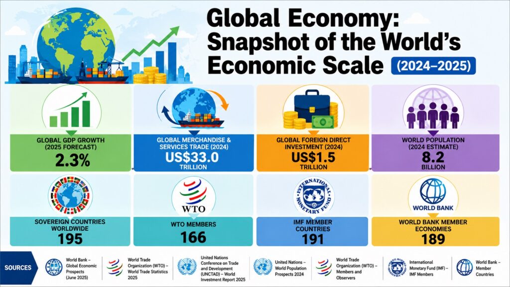 Global Economy -- Snapshot of the World's Economic Scale