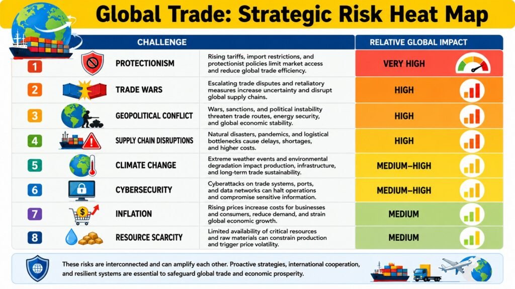Global Trade -- Strategic Risk Heat Map