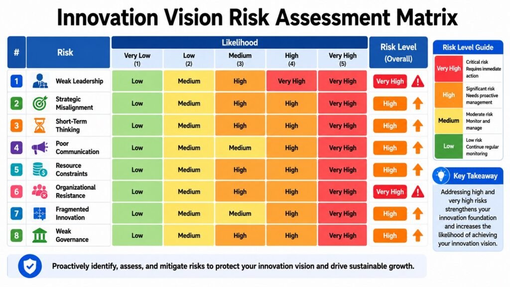 Innovation Vision Risk Assessment Matrix