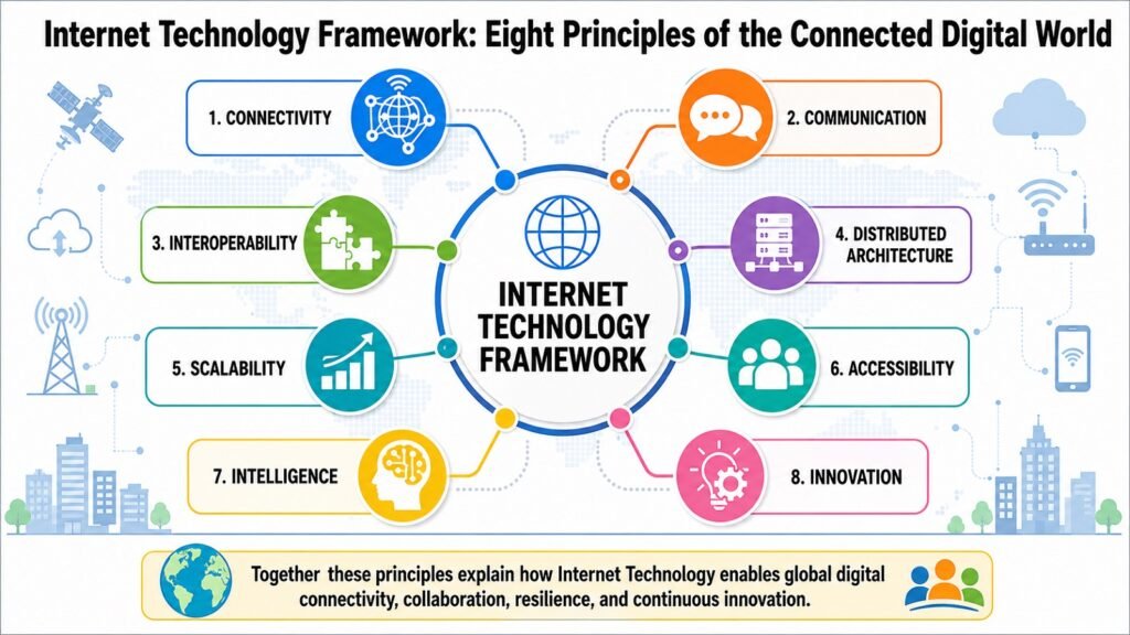 Internet Technology Framework -- Eight Principles of the Connected