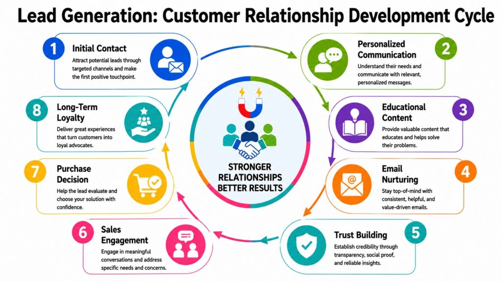 Lead Generation -- Customer Relationship Development Cycle