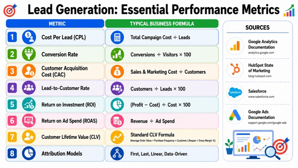 Lead Generation -- Essential Performance Metrics