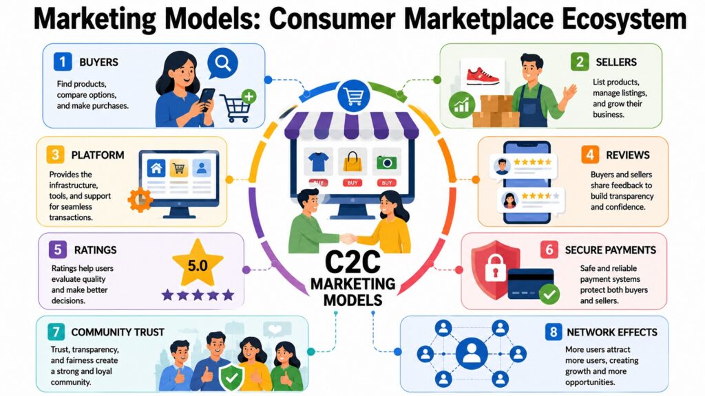 Marketing Models -- Consumer Marketplace Ecosystem