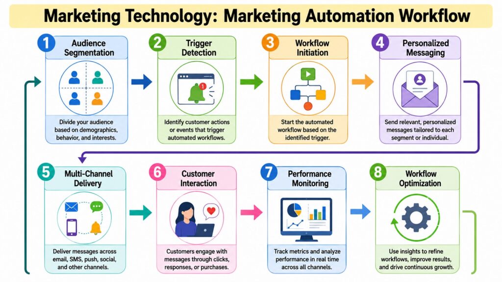 Marketing Technology -- Marketing Automation Workflow