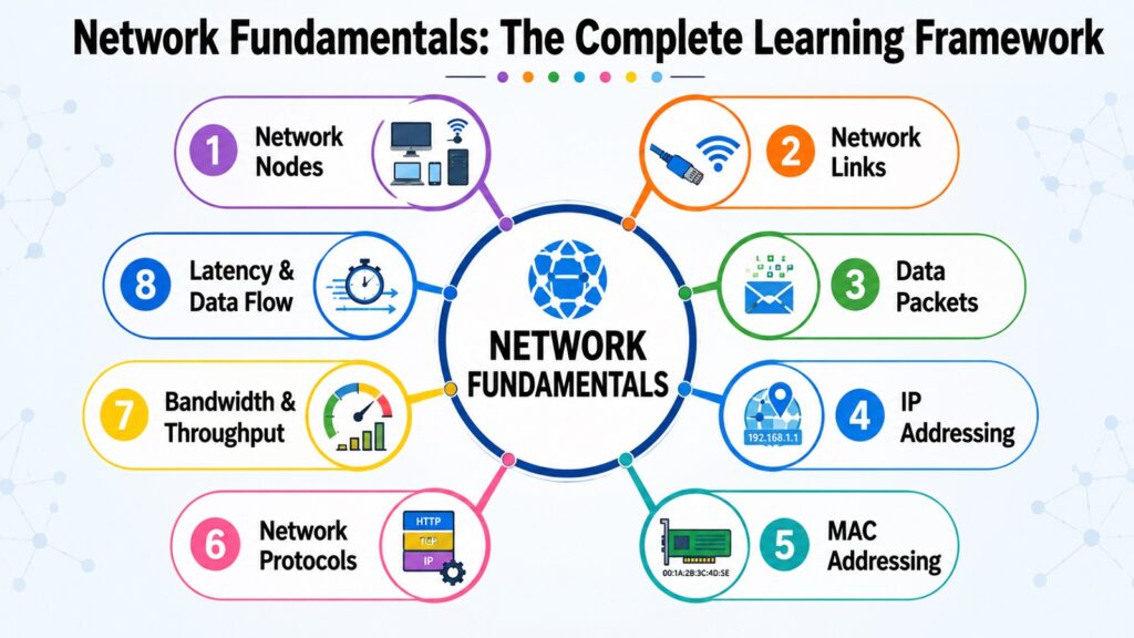 Network Fundamentals -- The Complete Learning Framework