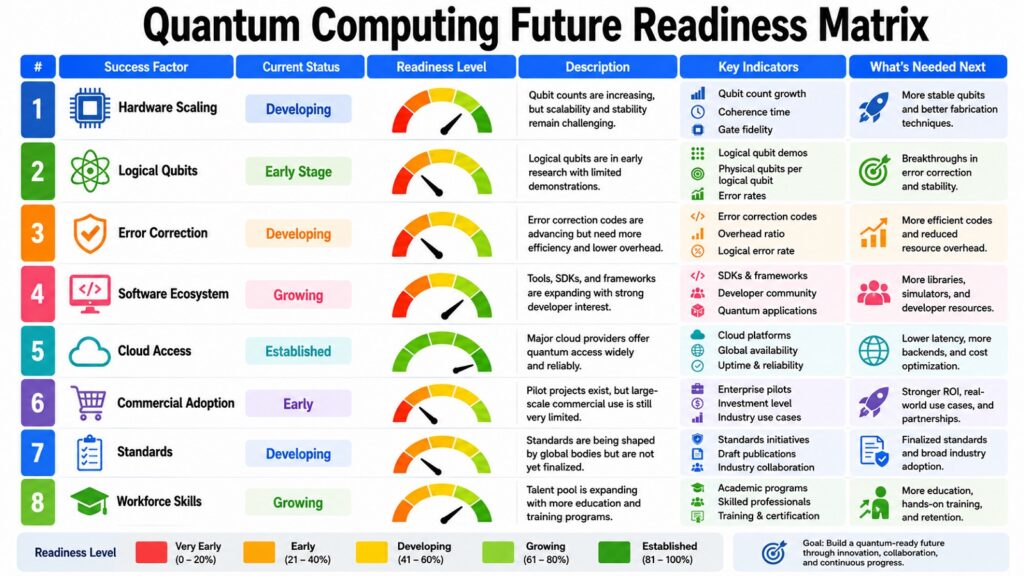 Quantum Computing Future Readiness Matrix
