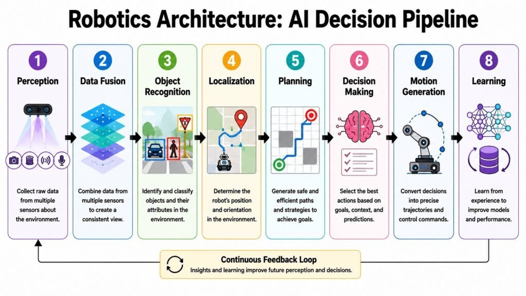 Robotics Architecture -- AI Decision Pipeline