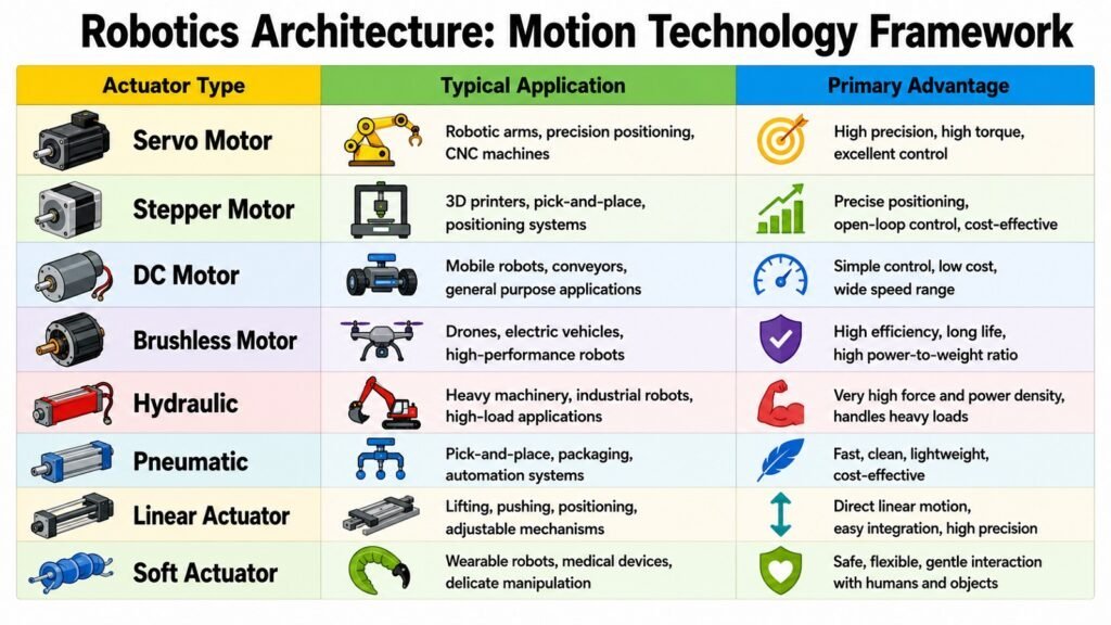 Robotics Architecture -- Motion Technology Framework