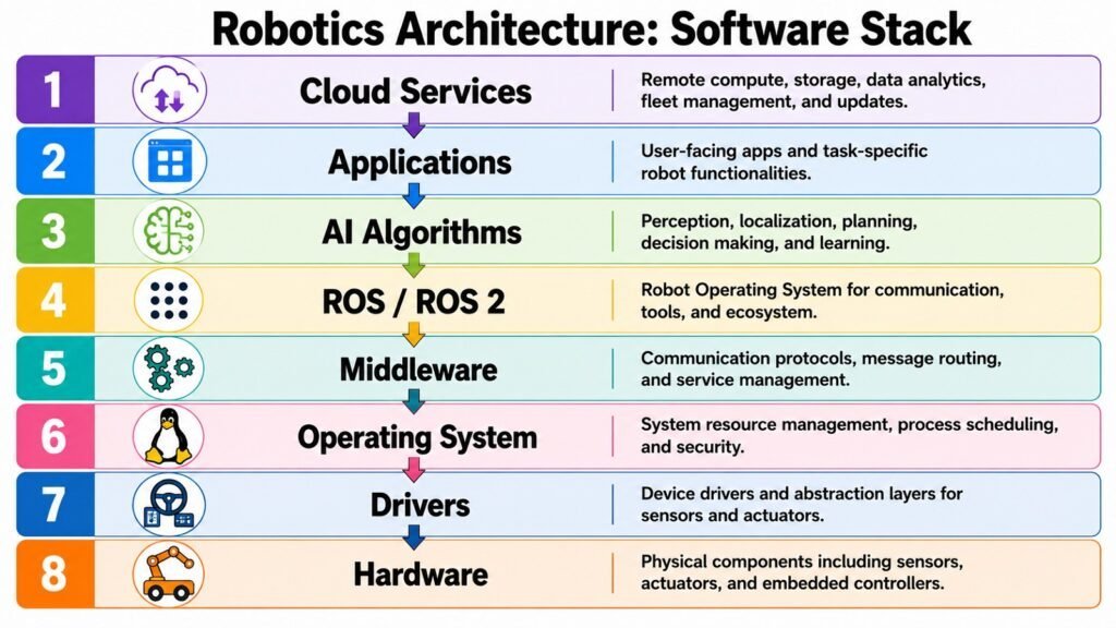 Robotics Architecture -- Software Stack