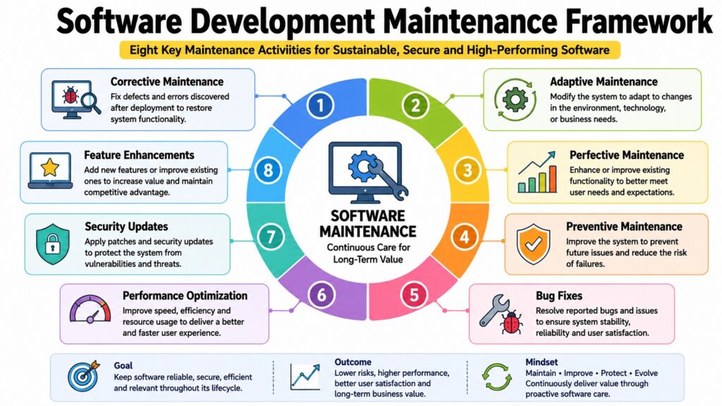 Software Development Maintenance Framework