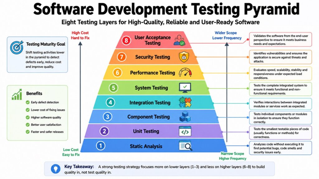 Software Development Testing Pyramid