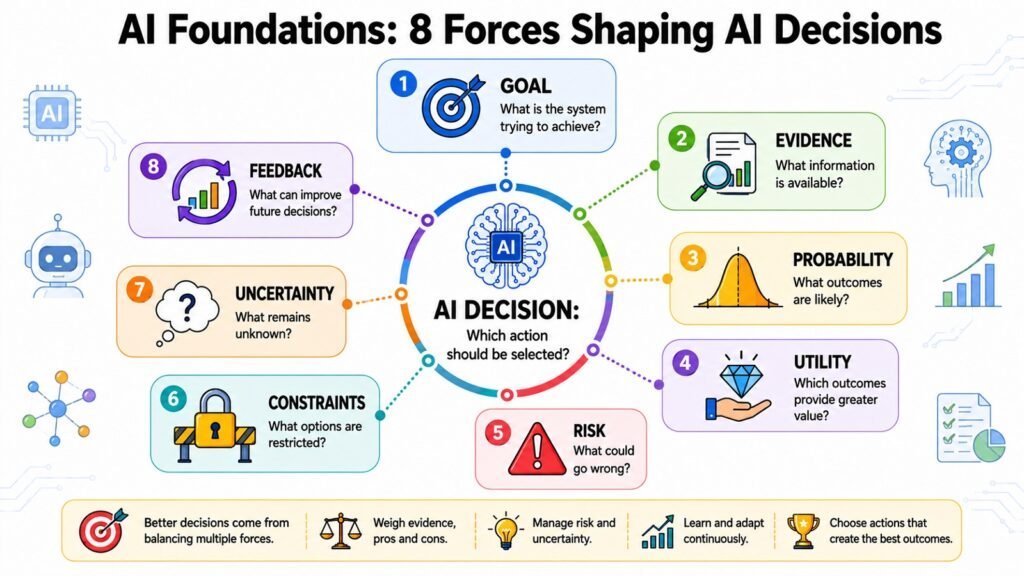 AI Foundations -- 8 Forces Shaping AI Decisions