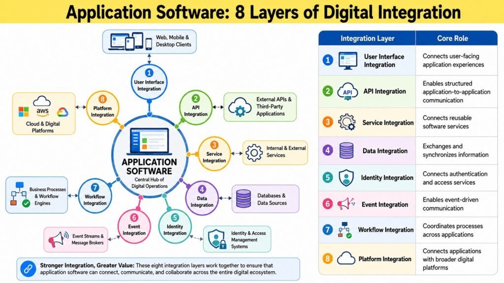 Application Software -- 8 Layers of Digital Integration