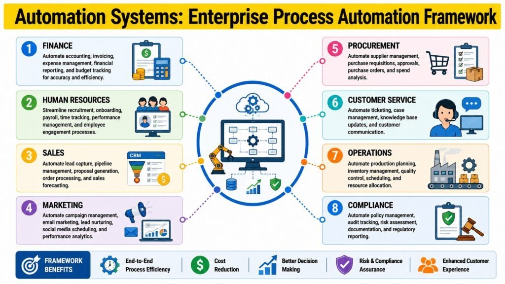 Automation Systems -- Enterprise Process Automation Framework