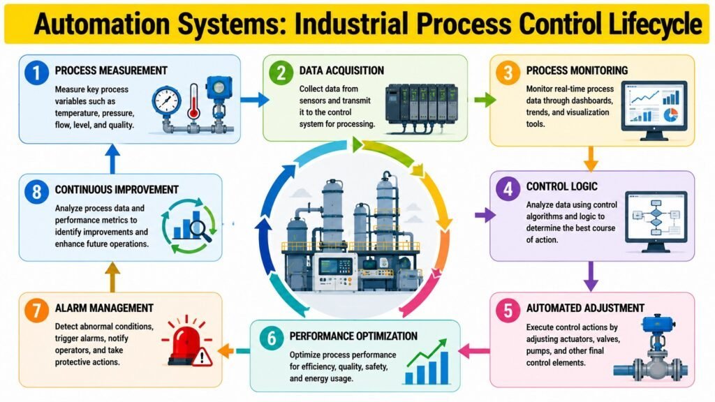 Automation Systems -- Industrial Process Control Lifecycle