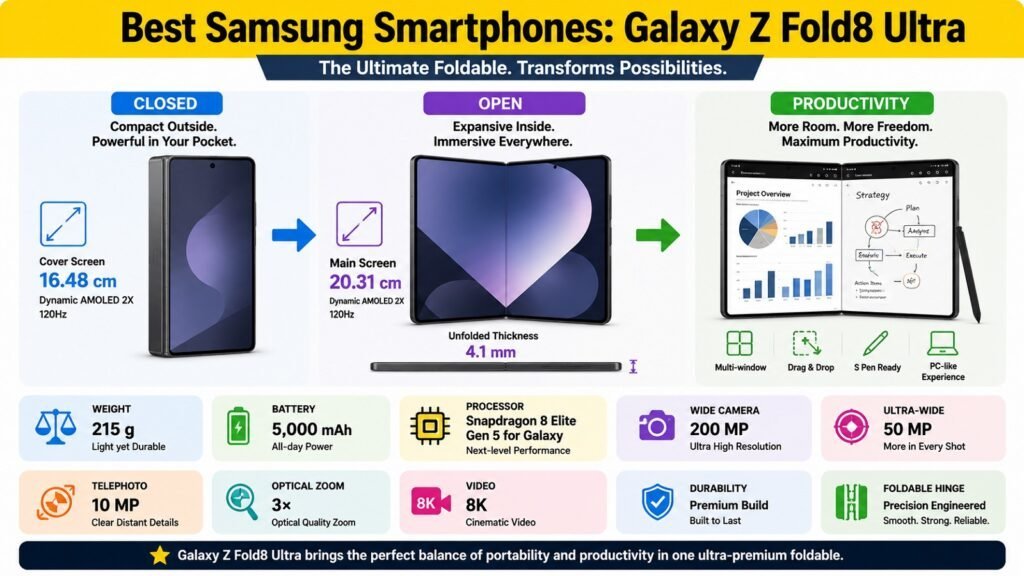 Best Samsung Smartphones -- Galaxy Z Fold8 Ultra