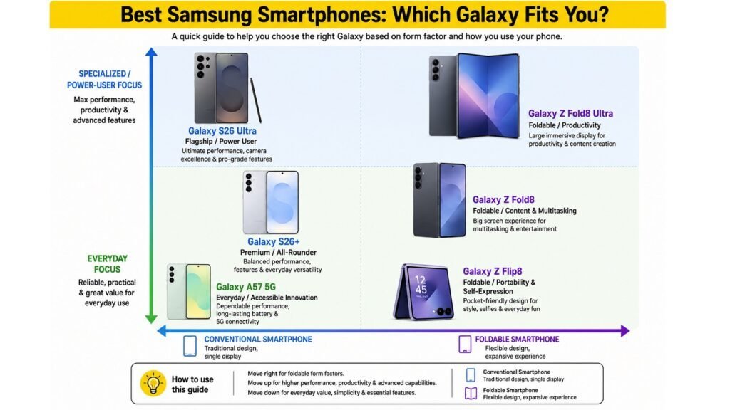 Best Samsung Smartphones -- Which Galaxy Fits You