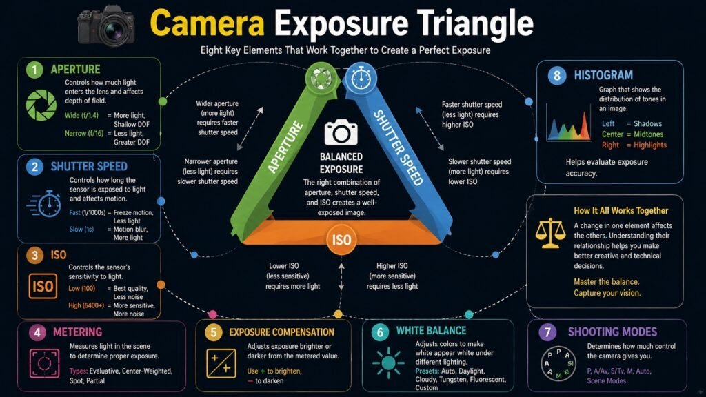 Camera Exposure Triangle