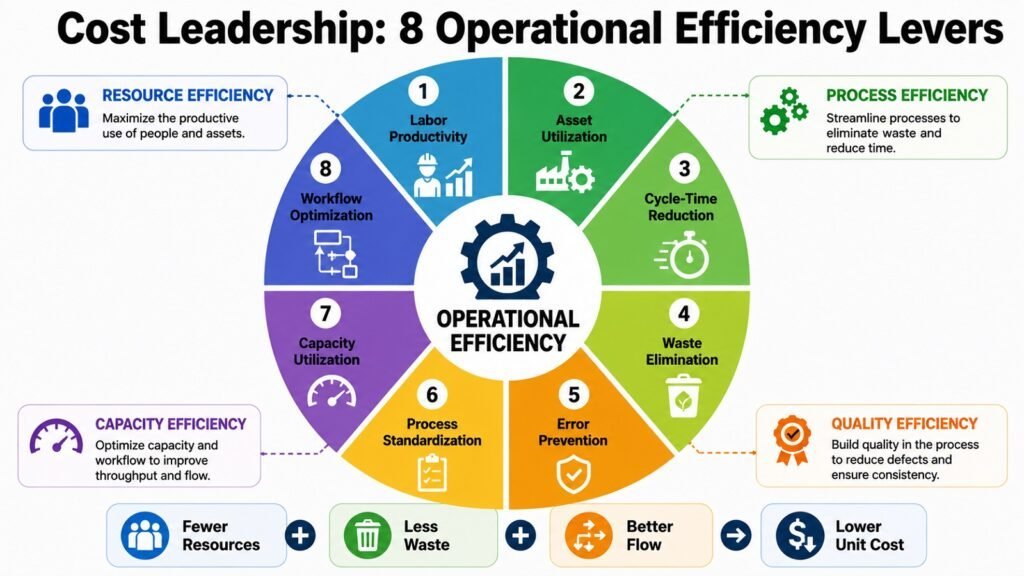 Cost Leadership -- 8 Operational Efficiency Levers