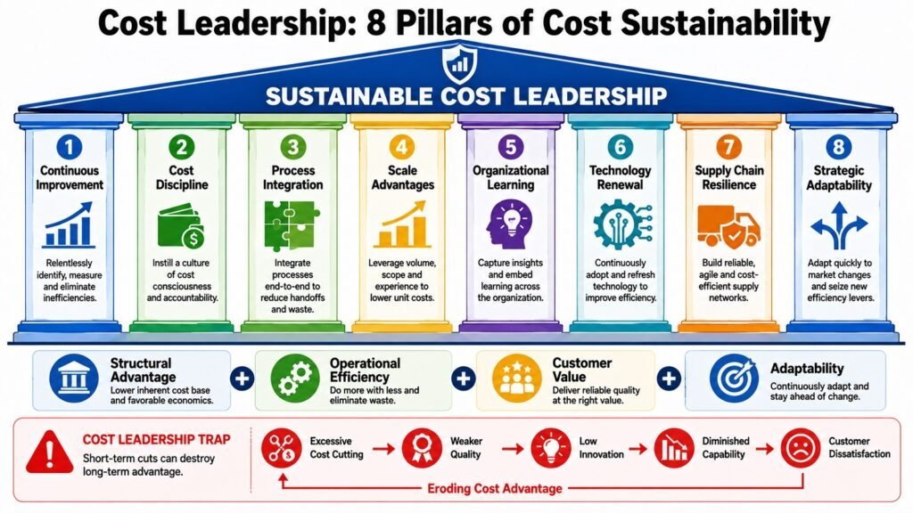 Cost Leadership -- 8 Pillars of Cost Sustainability