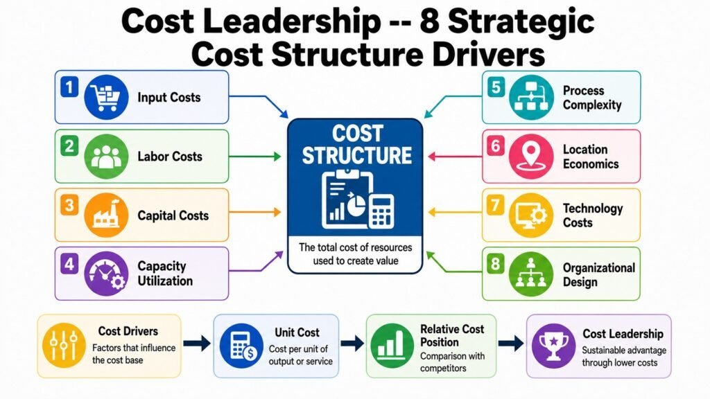 Cost Leadership -- 8 Strategic Cost Structure Drivers
