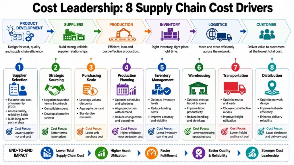 Cost Leadership -- 8 Supply Chain Cost Drivers