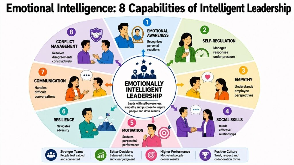 Emotional Intelligence -- 8 Capabilities of Intelligent Leadership
