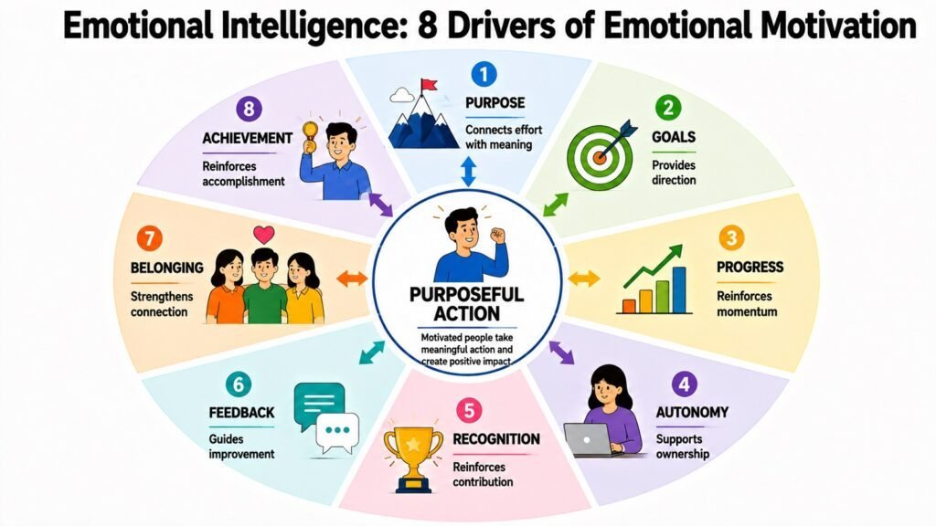 Emotional Intelligence -- 8 Drivers of Emotional Motivation