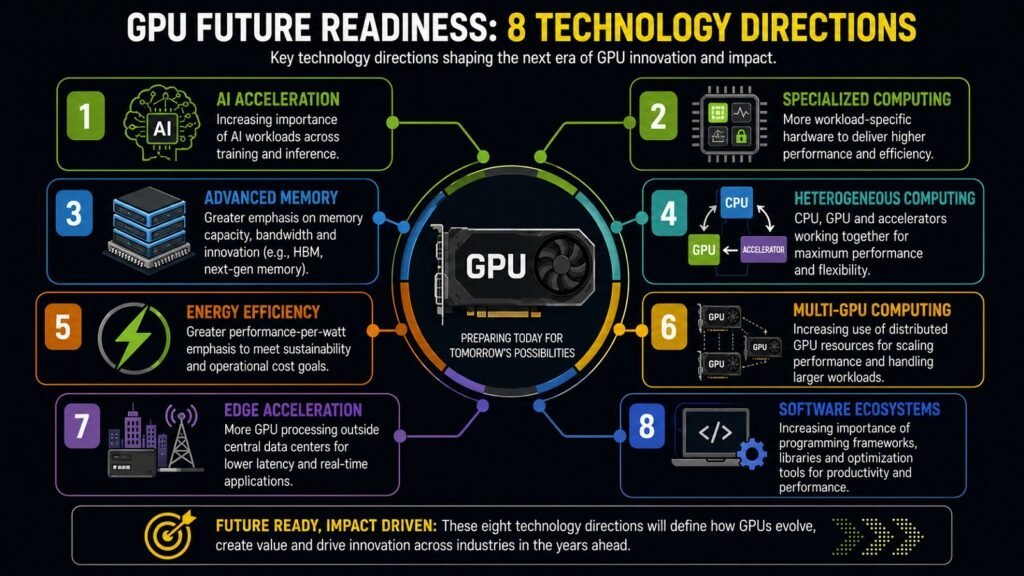 GPU Future Readiness -- 8 Technology Directions