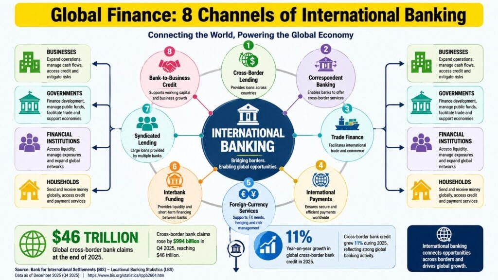 Global Finance -- 8 Channels of International Banking