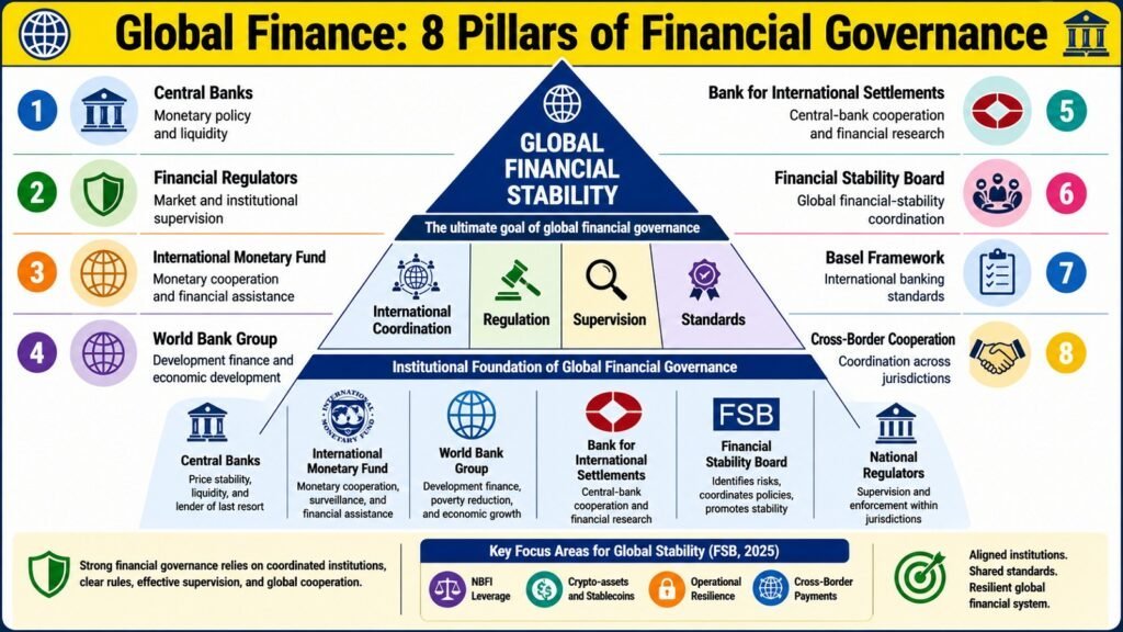 Global Finance -- 8 Pillars of Financial Governance