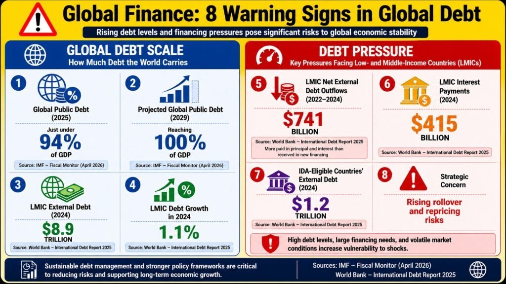 Global Finance -- 8 Warning Signs in Global Debt