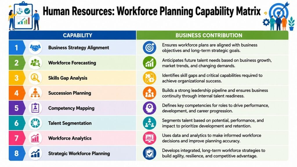 Human Resources -- Workforce Planning Capability Matrix