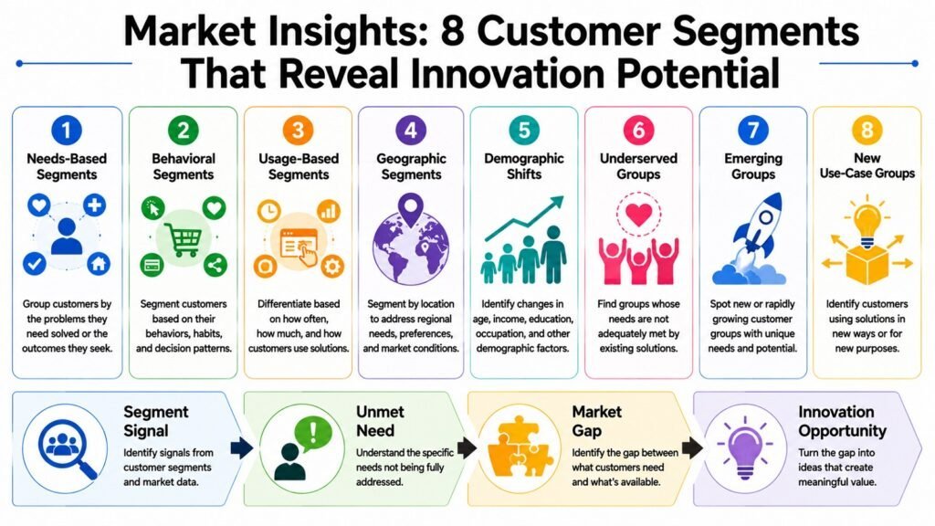 Market Insights -- 8 Customer Segments That Reveal Innovation Potential