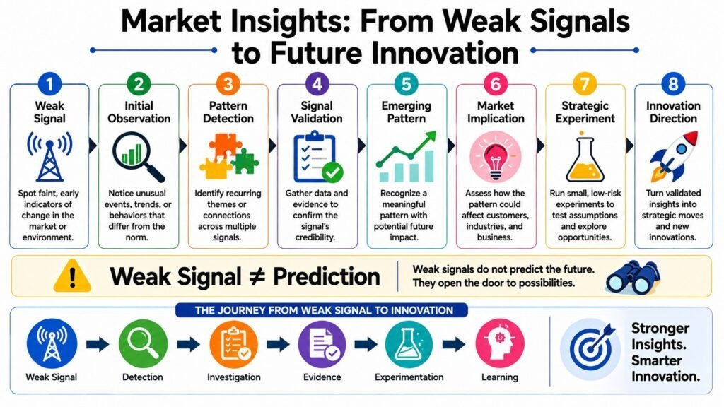 Market Insights -- From Weak Signals to Future Innovation