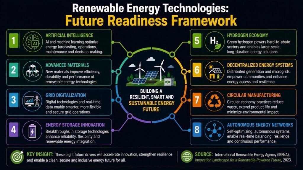 Renewable Energy Technologies -- Future Readiness Framework